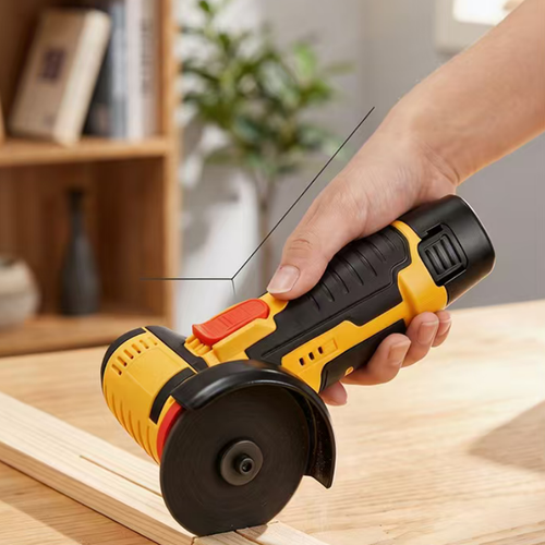 Kit de esmeril mini com bateria de lítio de 3 polegadas, com design sem fio para uso manual, pode ser utilizado para corte, polimento, remoção de ferrugem e argamassa de azulejos. Inclui bateria, carregador, O corpo é pequeno e conveniente para operações em espaços fechados. A bateria é uma peça consumível. Certifique-se de instalar uma capa protetora, tomar as precauções adequadas, armazenar no local seco e este equipamento é ideal para trabalhos domésticos caseiros.