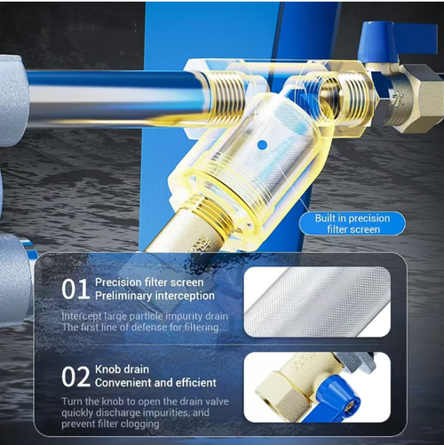 Este dispositivo pneumático automático de drenagem foi projetado para ser compatível com o tanque de armazenamento do compressor de ar. Funciona por pressão de ar e não requer ligação elétrica. Remove automaticamente a água condensada, reduzindo a necessidade de operação manual. A carcaça metálica é resistente à pressão e durável. Equipado com um filtro frontal para impedir impurezas e reduzir o entupimento do núcleo da válvula. É adequado para diversos sistemas de ar comprimido.