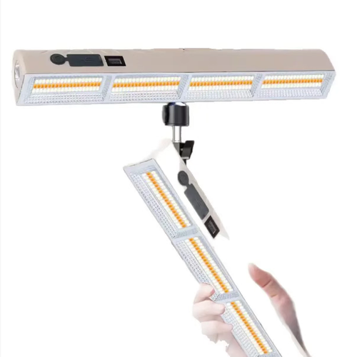A encomenda de hoje inclui um total de 4 tiras luminosas magnéticas multifuncionais alimentadas a energia solar,  Possuem função de diminuição em cinco níveis e a cabeça da lâmpada pode girar 180 graus. Podem ser carregadas através da interface Type-C e são adequadas para fornecimento de energia de emergência em pequenos dispositivos. São ideais para uso em acampamentos e estandes de mercado noturno, podendo também servir como fonte de energia de emergência doméstica em caso de falta de energia.