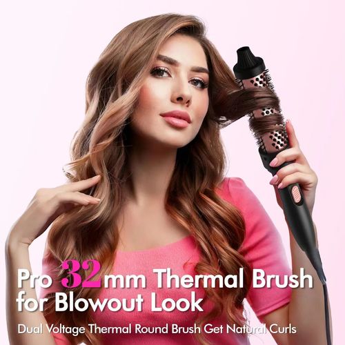 Design 3 em 1, integrando funções de penteado, alisamento e cacho de cabelo.  O corpo em forma de pente de 32mm cria ondas naturais.  O recurso de economia de calor de 30 segundos economiza tempo.  Dentes de pente anti-calor + furos respiráveis são tecnologias inteligentes para cuidados capilares.  A alça antiderrapante é fácil de operar.  Mesmo aqueles com pouca destreza manual conseguem rapidamente conseguir penteados de nível de salão em casa.  Você pode até ser professor do Tony em casa.