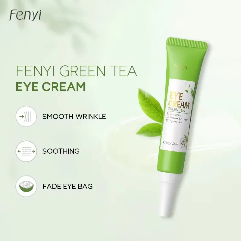 A base de chá verde fresco e prensado confere uma textura cremosa verde-clara, lisa, mas não pegajosa.  É adequado tanto para peles oleosas quanto sensíveis.  Após a aplicação, deixa um tom azulado pálido e suaviza as linhas finas.  A área dos olhos parece mais firme e brilhante.  Faça o pedido hoje e você receberá 5 garrafas, o que é suficiente para um ano inteiro.  Aplique como base pela manhã e como máscara para os olhos à noite.  Esse benefício antienvelhecimento é extremamente econômico!