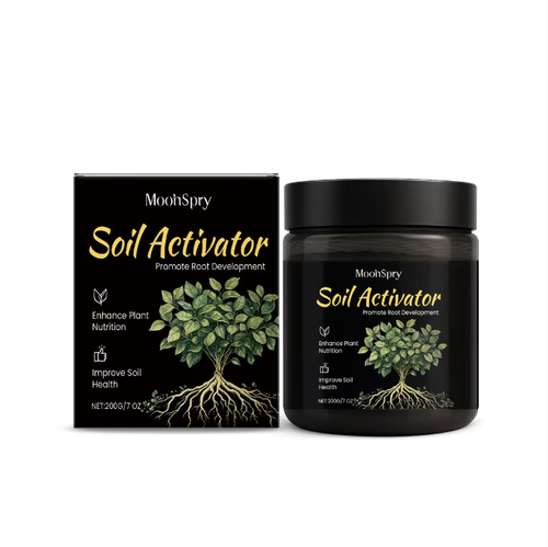 MOONSPRY Soil Activator, uma mistura de extratos vegetais e probióticos.  Ajuda a soltar o solo, promove o crescimento saudável das raízes e folhagem exuberante, sem causar queimaduras radiculares.  Até iniciantes podem usar.  Faça o pedido hoje e pegue 2 garrafas, suficientes para encher sua varanda de plantas.  Após a rega, o solo se torna respirável e retém a umidade, resultando em folhas brilhantes e flores florescentes.  Sua varanda vai se transformar instantaneamente em um jardim!