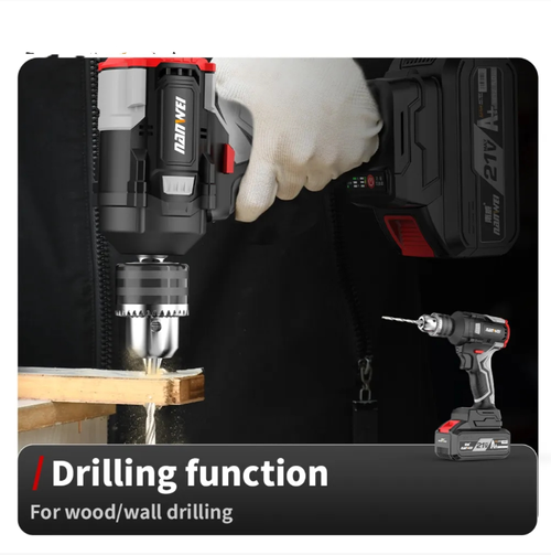 Chave elétrica sem escovas de grau automotivo, com forte potência de motor sem escovas e longa vida útil, também possui funções de chave de fenda, furação e pistola de ar.  É versátil para diversos cenários de reparo automotivo e modificação de veículos.  Com grande torque, múltiplos soquetes e design durável, é uma ferramenta que aumenta a eficiência para técnicos automotivos, tornando a instalação e remoção de parafusos profissional e sem esforço!