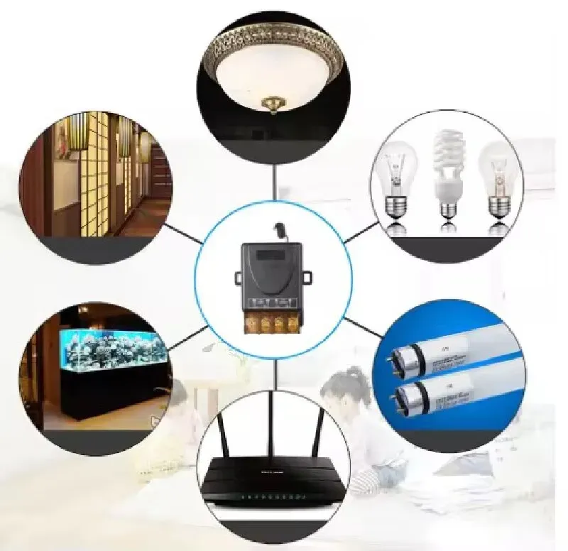 Distância ultra-longa - 1000 metros, interruptor de controle remoto sem fio.  O controle remoto de nível quilômetro quebra a limitação de espaço, compatível com vários cenários, como portas de garagem, persianas, equipamentos de irrigação, etc.  A operação com um clique é fácil de dominar e o sinal anti-interferência é estável.  É uma ferramenta eficiente para controle inteligente em ambientes domésticos, comerciais e agrícolas.