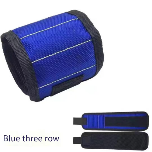 O salvador da equipe de reparo!  Essa pulseira vem com 15 posições magnéticas de fixação para parafusos e brocas, facilmente acessíveis.  Isso dobra a eficiência do seu trabalho.  A lona resistente é resistente a riscos e fácil de limpar.  O Velcro é compatível com vários tamanhos de punho, garantindo um ajuste estável tanto para os pulsos quanto para os braços.  Ele pode ser usado em reparos de automóveis, carpintaria e projetos de bricolage, evitando que peças caiam e liberem suas mãos!