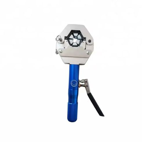 Fs-7842 Integral 8T Hidráulica de Ar-condicionado Tubo de Crimpagem Alicate Manual Portátil Automotivo de Ar-condicionado Montagem de mangueira Ferramenta hexagonal de crimpagem tipo ponto hexagonal com 6SRB completo 6-8SRB 8 10SRB 10 12SRB 12 Matrizes Ajustados para 3 8-7 8 polegadas Caixa AC de 15mm de curso No.7-32 Óleo hidráulico Caixa plástica de alta resistência Ideal para reparo automotivo de ar-condicionado Automotivo, instalação de refrigeração comercial e manutenção de HVAC