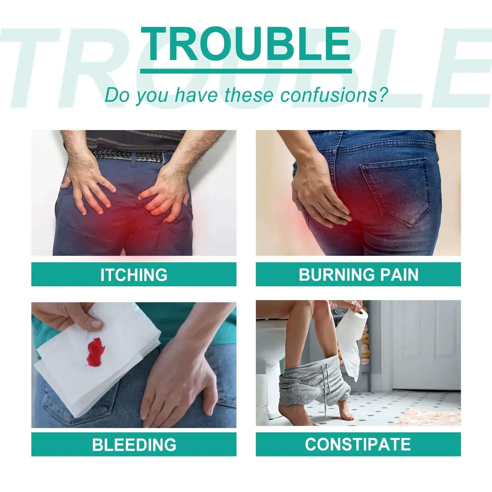 Perianal Savior, Ximonth Hemorroid Elimination Cream, uma fórmula herbal que trata suavemente hemorróidas e rapidamente alivia vermelhidão, inchaço, dor e coceira.  Faça o pedido hoje e obtenha 2 tubos para um tratamento completo.  Ele ataca diretamente a causa raiz das hemorróidas e também hidrata a área perianal.  Diga adeus à dor das hemorróidas e recupere uma vida despreocupada.  Não perca essa ótima oferta!