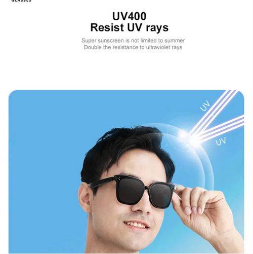 Óculos de sol inteligentes, desbloqueando uma nova onda de experiências.  Efeito de som surround ultra-claro.  O carregamento magnético duplo é eficiente e conveniente.  A qualidade do áudio da chamada é mais suave.  Ele também suporta interpretação simultânea.  Coloque-os, seja para viagens diárias ou exploração ao ar livre, você pode desfrutar plenamente do prazer da integração de tecnologia e moda.