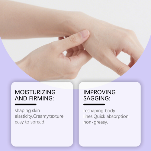 Faça o pedido hoje e você receberá 3 garrafas de Creme Corporal Nightly Shaping.  Mesmo em um único tratamento, os resultados são notáveis: 100g em grande capacidade, com uma textura cremosa que se espalha facilmente, absorve rápido e não é oleosa.  Hidratar e reter a hidratação + firmar e reduzir rugas.  Ingredientes suaves revitalizam a elasticidade da pele, permitindo que você alcance facilmente o formato corporal ideal.