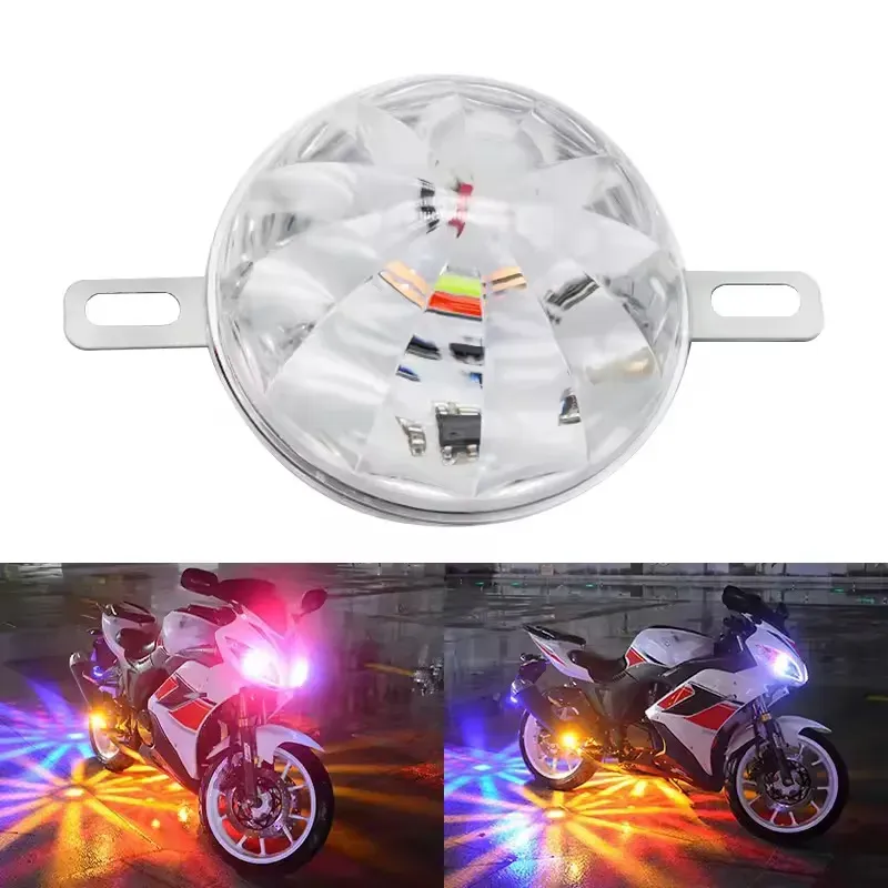 Luz LED multicolorida em chassi, com contas de luz RGB oferecendo mais de dez modos.  Quando ligado à noite, ele se torna instantaneamente o centro das atenções.  O reforço forte de ímã + adesivo facilita a instalação.  IP65 à prova d'água.  Adequado tanto para carros quanto para motocicletas.  Faça o pedido hoje e você receberá 4 unidades.  Permanece invisível durante o dia e ilumina espetacularmente à noite.  É só desembalar e instalar.  Hoje à noite, faça seu carro brilhar de forma única!