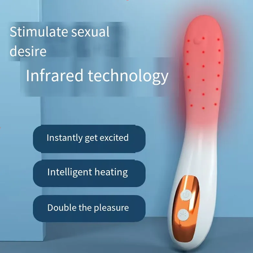 Vibrador de luz vermelha de grau médico para melhorar a saúde sexual das mulheres. Aparência elegante, com infravermelho e função de aquecimento inteligente, pode estimular o desejo sexual rapidamente. 8 modos de vibração silenciosos para várias necessidades. Conveniente e portátil. A superfície de silicone macio é amigável para as partes íntimas e tem o tamanho certo para estimular áreas sensíveis, proporcionando a experiência final do prazer.