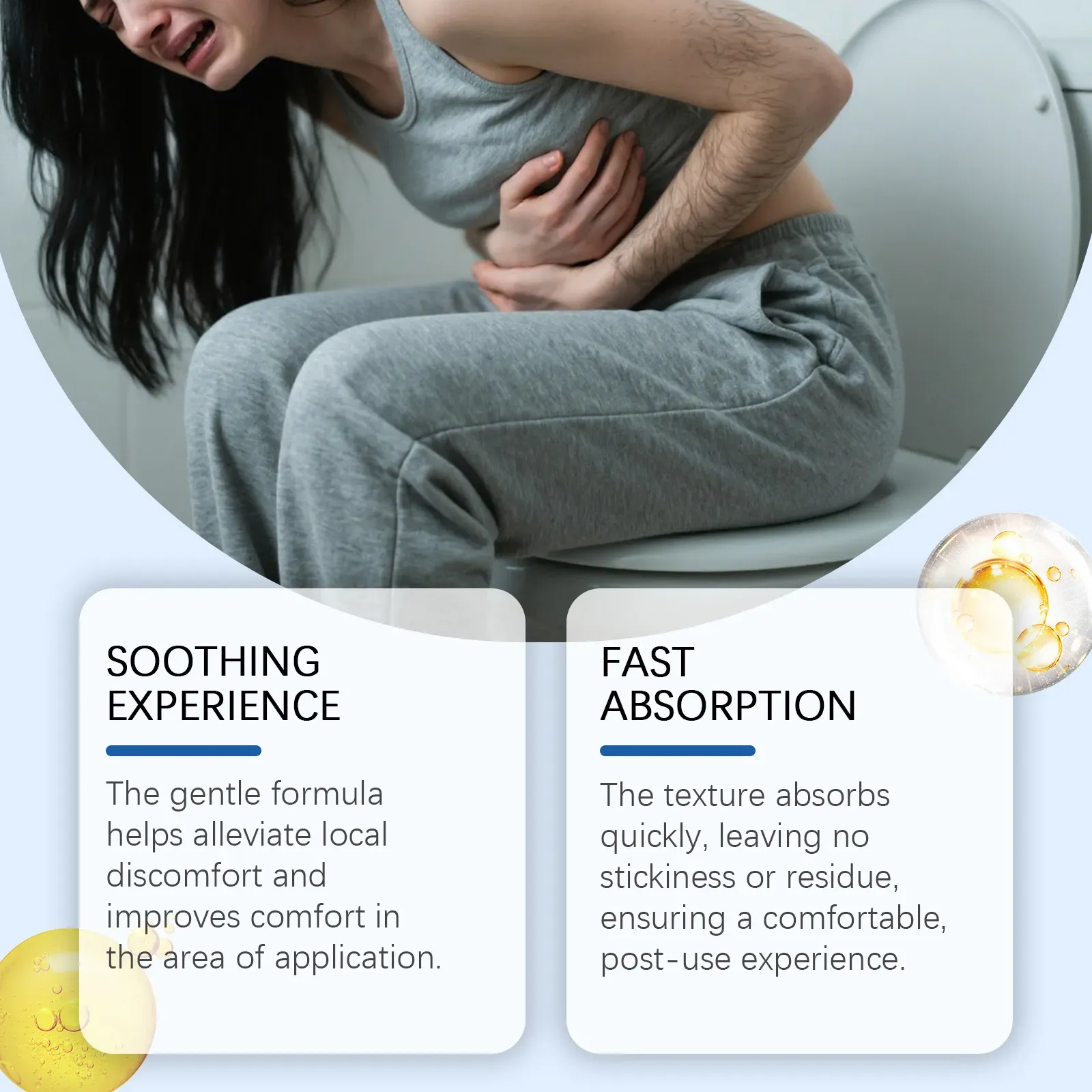 Ficar sentado por longos períodos, pós-parto, desconforto local – não aguente apenas isso!  Creme de cuidados anais MOON - uma única aplicação alivia o inchaço, inibe a inflamação e protege as partes íntimas da área anal.  Absorve rápido e não é pegajoso.  Peça hoje e compre 3 garrafas.  É portátil e não constrangedor.  Resolva secretamente problemas não ditos e ofereça ao seu corpo um resgate de emergência gentil.