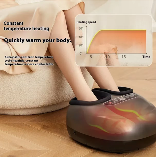This foot massage machine is a savior for patients with foot pain: fully automatic kneading + safety airbag compression, precisely locating acupoints, eliminating meridian blockages, and relieving leg swelling. It offers a stable temperature heat therapy to warm the entire foot. With a remote control, you can enjoy 15 minutes of relaxation while watching your favorite TV shows, reducing foot pain and fatigue caused by standing or sitting for long periods.
