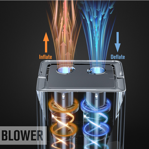Uma bateria multifuncional para carregar e soprar acessórios que pode carregar e ligar um carro avariado, também serve como bomba de ar,carrega equipamentos e possui uma ampla gama de acessórios.Possui grande capacidade para longa duração da bateria,é portátil e fácil de armazenar, resistente a altas temperaturas e curtos-circuitos, e é adequado para deslocamentos e dirigimentos.  Esse acessório resolve vários problemas de emergência na estrada, como baterias descarregadas e baixa pressão de ar.