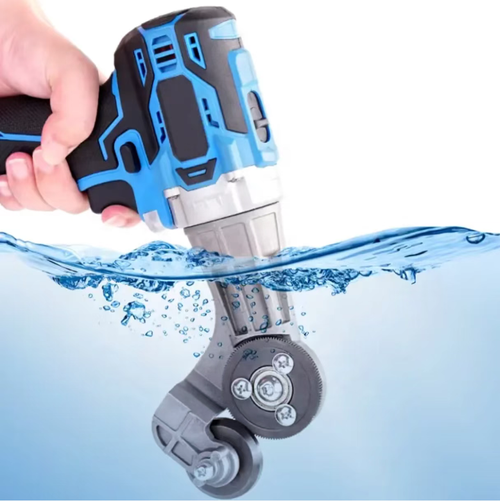 Este corte de metal tão facilmente quanto a máquina de corte de folha de bateria de lítio de manteiga possui um motor brushless de cobre completo com potência potente, engrenagens de aço de tungstênio para corte estável, um design de bateria de lítio para liberdade sem fio e iluminação LED.  Corta chapas de ferro e chapas de aço com a mesma facilidade com que corta lama, com alta eficiência e cortes suaves.  É uma potência de eficiência para processamento de metais!