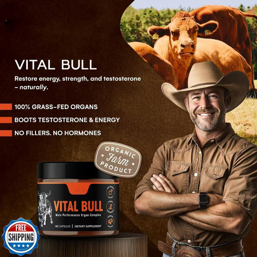 Cápsulas vitais de fígado de vaca, 1 frasco (120 sacos), 100% extraído dos órgãos de vacas alimentadas com pasto, sem hormônios ou preenchimentos.  Pode aumentar os níveis de testosterona, aumentar a energia, aumentar a fadiga e melhorar a resistência física e o desempenho no trabalho.  Efeitos visíveis podem ser vistos após 60 dias.  Recarregue seu corpo com nutrição natural e pare de lutar!  Não carregue o fardo sozinho, confie na nutrição para recuperar suas forças...