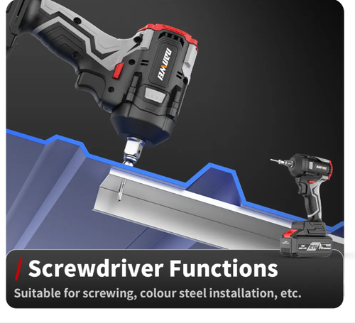 Chave elétrica sem escovas de grau automotivo, com forte potência de motor sem escovas e longa vida útil, também possui funções de chave de fenda, furação e pistola de ar.  É versátil para diversos cenários de reparo automotivo e modificação de veículos.  Com grande torque, múltiplos soquetes e design durável, é uma ferramenta que aumenta a eficiência para técnicos automotivos, tornando a instalação e remoção de parafusos profissional e sem esforço!