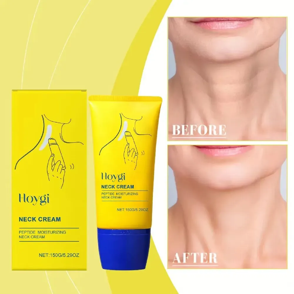 Faça o pedido hoje e você receberá 2 caixas de Creme Eliminador de Rugas Suaves e Peptídeas.  A textura interna da cabeça de massagem no pescoço é como uma borracha!  KOEC Peptide Firming Neck Cream: Projetado especificamente para o pescoço.  O design de rolo multitubo proporciona uma massagem suave por 2-3 minutos, após os quais os músculos do pescoço ficam lisos e firmes.