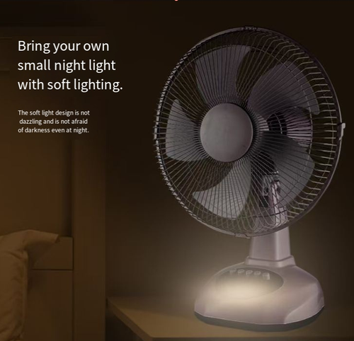 Este ventilador com carregamento duplo USB e solar apresenta vento de três velocidades com operação silenciosa, uma autonomia de bateria de 9-24 horas e uma luz de noite. É adequado para emergências domésticas, acampamentos ao ar livre e uso cotidiano no escritório, tornando-se um acessório versátil para alcançar a liberdade de resfriamento e eletricidade.