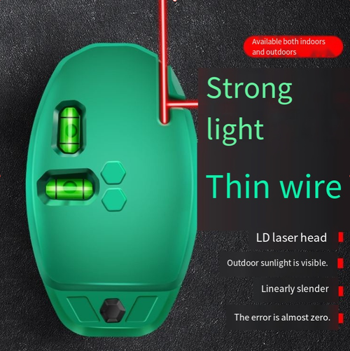 Este medidor de nível de luz verde tem luz forte visível,apresentando bolhas de nivelamento duplo e ajuste de nivelamento inteligente.Possui medição extremamente precisa nos mínimos detalhes.  O design compacto e portátil permite uma forte adesão magnética,libertando as suas mãos.É adequado para construção, decoração de casa, depuração ao ar livre, etc.,garantindo que cada construção esteja perfeitamente nivelada em todas as direções.  É uma garantia precisa de profissionalismo e qualidade.