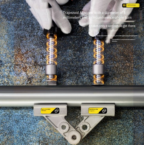 Fixador de tubos de aço inoxidável, com ajuste multiângulo para atender a vários requisitos de emenda.  Possui um design em espiral para fixação forte e evitar deslocamento.  Feito de aço inoxidável, é à prova de ferrugem e durável.  A operação é simples e portátil.  É uma ferramenta essencial para trabalhadores de tubos e entusiastas de faça-você-mesmo para montagem precisa de canos.