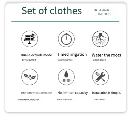 1 Pull15, máquina inteligente de irrigação movida a energia solar, irrigação automática movida a energia solar.  1 unidade pode conectar 15 cabeças de irrigação por gotejamento.  Controle preciso da água sem desperdício.  Mesmo viajando, você pode garantir que as plantas verdes recebam água suficiente.  É uma ferramenta conveniente para quem cultiva flores, permitindo que regem suas plantas livremente!