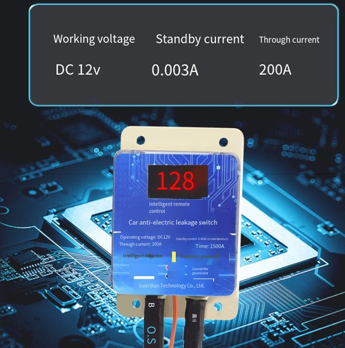 O controle remoto sem fio para o interruptor principal da bateria de energia do carro é o guardião de segurança de energia para veículos de 12V.  Ele pode cortar automaticamente a energia em caso de baixa tensão para evitar o esgotamento da bateria, suporta controle remoto sem fio e controle de aplicativo móvel, tem uma grande capacidade de carga de corrente e é à prova de vazamentos.  É fácil de instalar e é uma excelente ferramenta de gerenciamento de energia para carros.