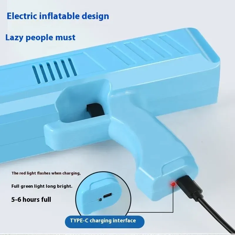 Desentupidor de tubo de bombeamento de ar de alta pressão modelo elétrico de aço inoxidável, feito de aço inoxidável 304, que é durável e resistente à corrosão.  O potente motor libera fluxo de ar de alta pressão.  É equipado com conectores compatíveis de vários tamanhos, tornando a operação simples e fácil até mesmo para as mulheres manusearem.  Economiza dinheiro e esforço e resolve o problema de bloqueio da tubulação.