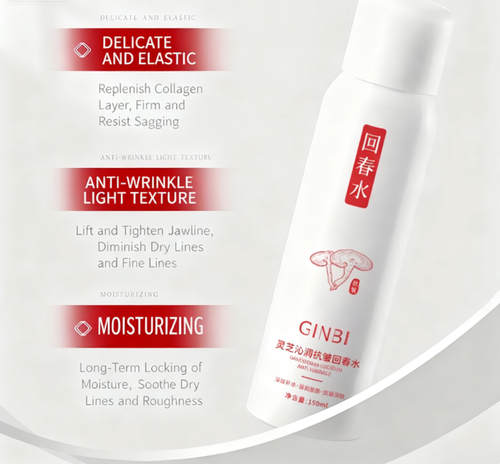 Água Revitalizante Anti-rugas.  Faça o pedido hoje e adquira 5 frascos: redução de 98,9% nas linhas finas.  Basta pulverizar e as rugas secas desaparecerão, deixando seu rosto mais firme.  Também clareia a pele, eliminando o tom amarelado e a opacidade.  Pode fazer com que a pele velha e amarelada fique macia e branca, até mesmo adequada para peles sensíveis.  Um suprimento para 2 meses.  Borrife uma vez por dia.  Esse produto penetra profundamente e melhora a aparência da pele.