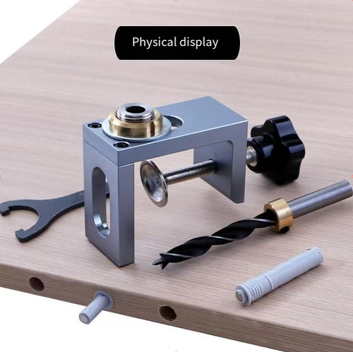 Compatibilidade multi-especificação, perfuração precisa e eficiente, operação simples, adequada para vários tipos de placas, escala precisa, fixação estável, cobrindo 6, 8 e 10, sem desvio na perfuração, eficiência maximizada, sem problema, perfuração de alto nível, sem preocupações com o trabalho de carpintaria!  Os carpinteiros podem sair com os olhos fechados!