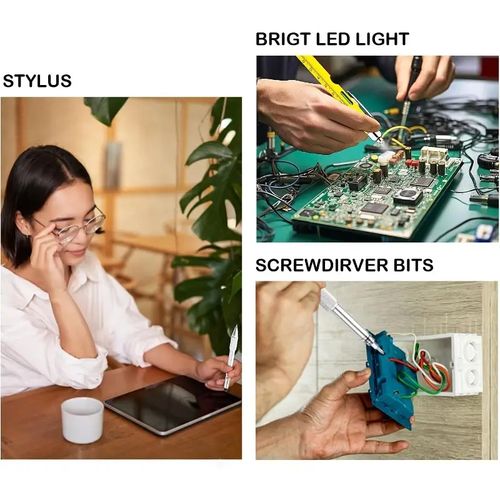 Esta caneta tática multifuncional é uma caixa de ferramentas no seu bolso.  Ele pode ser usado para escrever, medir comprimento, verificar nível, iluminar, apertar parafusos, tocar em telas capacitivas, desparafusar porcas e até quebrar janelas em caso de emergência.  Feito de metal durável, é adequado para engenheiros, entusiastas de atividades ao ar livre e trabalhadores de escritório.  É um assistente multifuncional para melhorar a eficiência e lidar com situações diárias e de emergência.