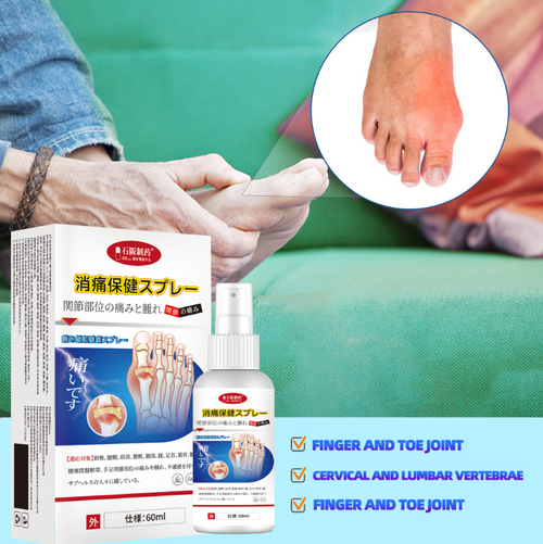 Se você fizer um pedido hoje, receberá 4 frascos, o que equivale a um curso de tratamento.  Este spray para gota contém ingredientes herbais.  O spray de grande angular cobre com precisão as articulações, aliviando vermelhidão, inchaço e dor.  60 ml, é portátil e absorve rapidamente com um spray e uma massagem.  É adequado para gota e dores nas articulações, e torna o cuidado diário extremamente conveniente!