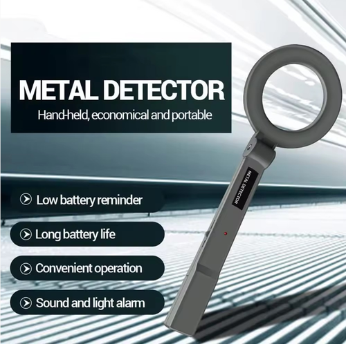 Detector de metais: detecção precisa, bateria de longa duração com alerta de baixa potência, operação fácil.  É um excelente assistente para inspeção de metais em arqueologia, segurança e fábricas, tornando a detecção de metais eficiente e sem preocupações.