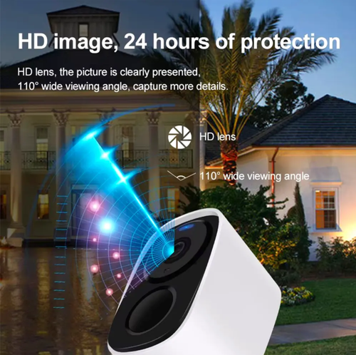 Esta câmera de monitoramento de dupla potência alimentada por energia solar possui 2K de alta definição + visão noturna colorida, detecção humana PIR + comunicação de voz bidirecional, classificação IP65 à prova d'água, fonte de alimentação dupla de energia solar e bateria, sem necessidade de fiação para fácil instalação, proteção 24 horas de segurança doméstica.  É um guardião de segurança completo para áreas externas!