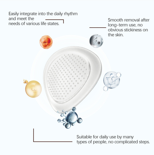 Uma caixa contém 4 adesivos de alívio de articulações.  Eles adotam a tecnologia transdérmica de microagulhas, com extratos de ervas e componentes de HA atingindo diretamente as articulações para aliviar a dor, o inchaço e fornecer nutrição.  Os adesivos aderem firmemente e são amigáveis à pele, com efeitos duradouros.  Eles são adequados para recuperação pós-exercício e manutenção diária, ajudando as articulações a recuperar a flexibilidade e aumentando a liberdade da vida diária.