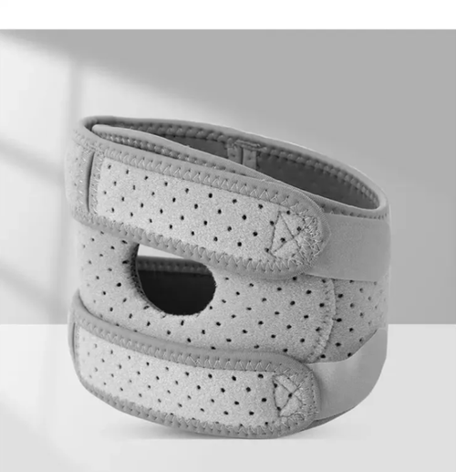 Faça o pedido hoje e você receberá 2 pares de tiras de suporte para joelhos respiráveis!Material ultrafino e respirável de 0,5mm, sem suor ou constrição.As almofadas de silicone protegem com precisão a patela, reduzem o desgaste e a dor, e o Velcro ajustável é adequado para a circunferência das pernas, permitindo colocar e tirar rapidamente.  Perfeito para suporte esportivo, situações de emergência,adequado para corrida,trilhas e uso diário em idosos.O suporte leve para o joelho é super prático!