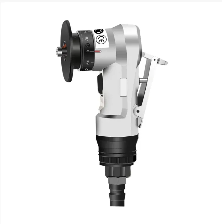 Máquina de chanfrar pneumática: Uma ferramenta poderosa para chanfrar metais, com processamento suave e livre de barbantes. Suporta chanfrado reto, curvo e em arco, e se adapta com precisão a ângulos C e ângulos R. O corpo compacto é fácil de segurar, equipado com um interruptor de placa de pressão de segurança e várias configurações de ajuste. A operação é simples e eficiente, tornando-a a escolha profissional para chanfrado em processamento de metais.