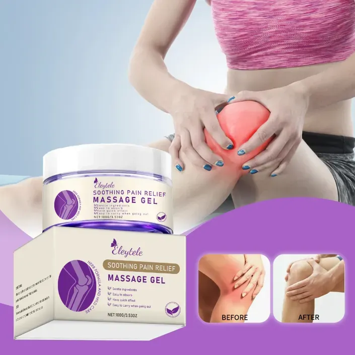Alivia a dor muscular e articular O creme para cuidados com as articulações e músculos, com ingredientes naturais, pode penetrar rapidamente e aliviar dores musculares e articulares.  Tem uma textura refrescante e não oleosa.  É adequado para várias áreas, como ombros, pescoço, costas, joelhos, etc.  Encomende hoje e receba 2 garrafas.  Apresse-se e pegue-o!