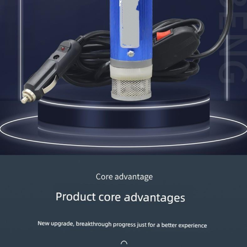 Esta bomba de bombeamento de óleo de bateria de lítio oferece operação sem fio flexível e irrestrita.  O motor de cobre puro é potente, garantindo um bombeamento eficiente e estável de óleo e água.  Ele suporta fontes de energia duplas de carregamento de veículos.  É compatível com vários cenários e pode ser operado com um clique, tornando-o uma potência versátil para o transporte de fluidos.