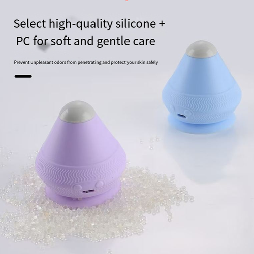 Esta mini bola fascial é um dispositivo portátil para aliviar o estresse: do tamanho da palma da mão e portátil, oferece terapia térmica para aquecer os músculos e dois níveis de vibração para aliviar a rigidez e a tensão.  é amigável para a pele e antiderrapante.  Ele carrega via porta Tipo-C e pode durar 180 dias com carregamento de 2 horas.  Funcionários de escritório e entusiastas de esportes podem usá-la a qualquer momento para aliviar facilmente a tensão em seus corpos.