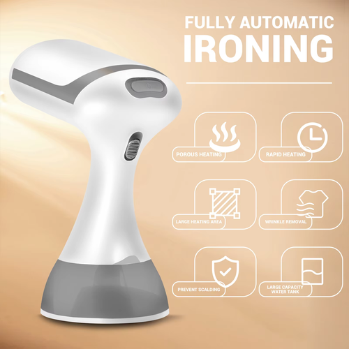 High Quality Electric 300ml Mini Garment Steamer Iron 1500W Steamer Clothing Ironing Machine Hand Steamer With Hairbrush