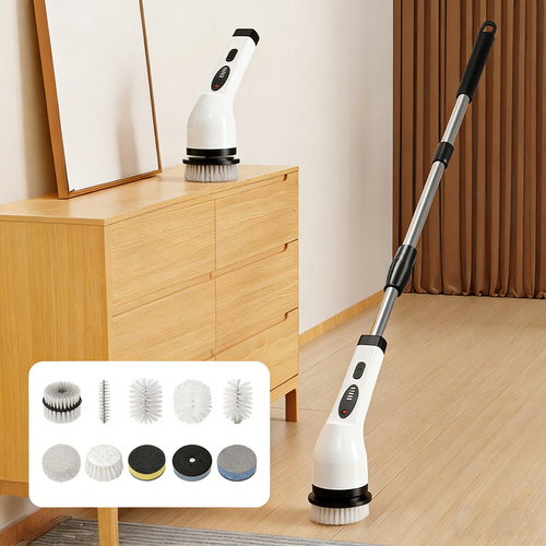High-power electric cleaning brush
