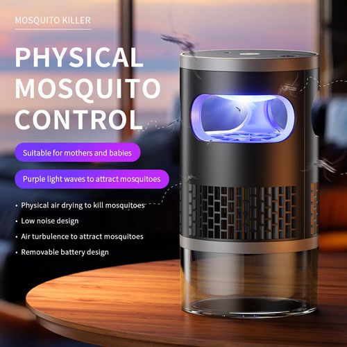 Suction-type physical mosquito killer lamp