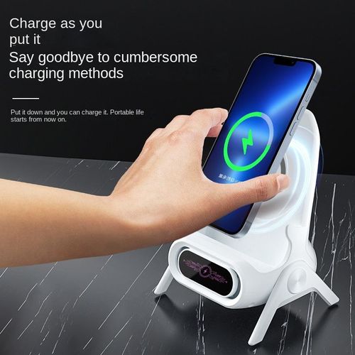 Wireless charging stand for mobile phones