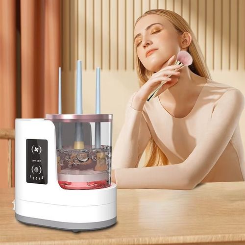Electric Hair-Friendly Automatic Electric Makeup Brush Cleaner & Dryer – All-in-One Automatic Cleaning Tool