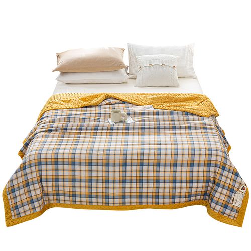 200x230 Dual-Sided Bean Dot Comforter - Breathable Minky Quilt for African Homes