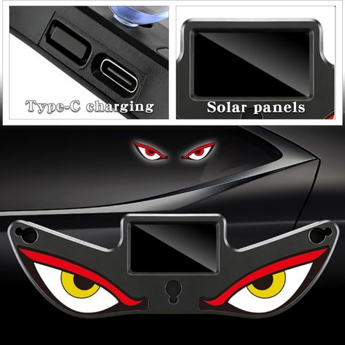 Solar Demon Eye LED Car Window Light