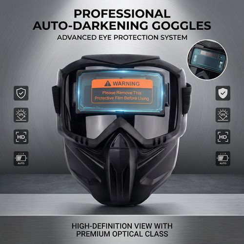 Harley-style welding goggles