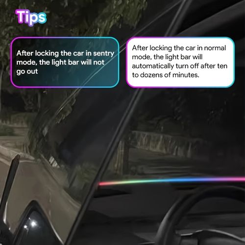 Front Windshield  Car Strip Lights