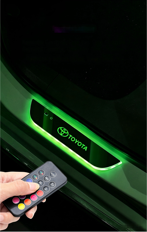 Toyota 4Pcs LED Car Door Sill Welcome Lights